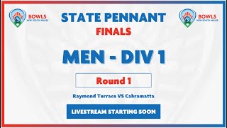 📺 LIVE  State Pennant Finals  Mens Div 1 Round 1 [upl. by Pamelina388]