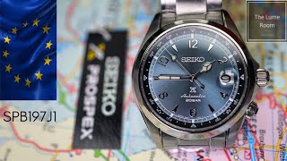 SEIKO Prospex ALPINIST 2021 EUROPEAN EDITION SPB197J1  Automatic Watch Unboxing Review [upl. by Airamesor]