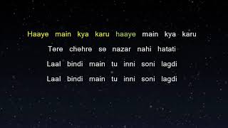 Akull  Laal Bindi Karaoke Version [upl. by Mairim]