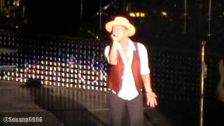 Bruno Mars  When I Was Your Man  Live in Jakarta 2014 HD [upl. by Llednahs]