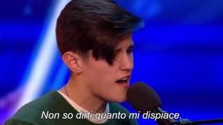 Reuben Gray  Lifeline  Britain’s Got Talent 2017 sottotitoli italiano ITA [upl. by Gerkman31]