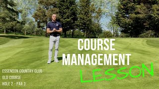 COURSE MANAGEMENT LESSON  BREAKING DOWN A PAR 3 [upl. by Gayelord241]