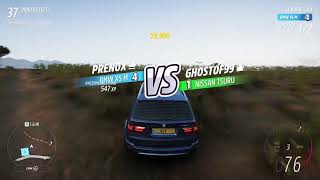 Forza Horizon 5 Eliminator  4 BMW VS 1 Nissan  Eliminating GHOSTOF99 [upl. by Saleem]