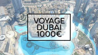 10 JOURS A DUBAI POUR 1000€  ASTUCES VOYAGE PAS CHER TOUT INCLUS [upl. by Ahsinrats245]