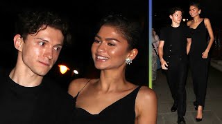 Zendaya and Tom Holland Hold Hands in First Outing Since Breakup Rumors [upl. by Riem]