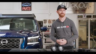 Nissan Frontier NISMO Off Road Driving Light Kit Installation Guide [upl. by Ahtnamas]