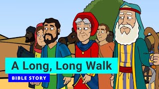 Bible story quotA Long Long Walkquot  Primary Year B Quarter 1 Episode 2  Gracelink [upl. by Micro]