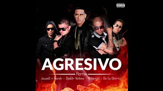 Jowell amp Randy Arcángel Daddy Yankee De La Ghetto  Agresivo Remix Instrumental Studio [upl. by Effy285]