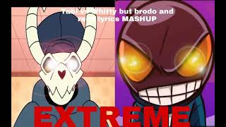 tabi vs Whitty but brodo and recd lyrics MASHUP EXTREME [upl. by Burnsed369]