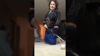 Giving my knee hockey sticks a grade [upl. by Clie]