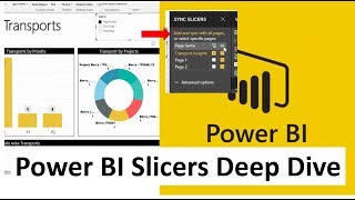 Power BI Slicers Deep Dive  Filter Report pages  DataonMyView [upl. by Gleason426]