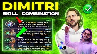 Dimitri Skill Combination 2023  Best character combination in free fire [upl. by Pape]