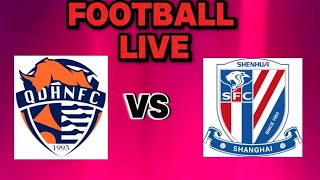 QINGDAO HAINUI FC VS SHANGHAI SHENHUA FC CHINESE SUPER LEAGUE 2024 [upl. by Nhtanhoj534]