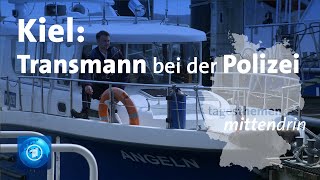 Kiel Transmann in Polizeiausbildung  tagesthemen mittendrin [upl. by Yorker]