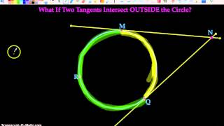 Geometry Ch 106 Secants Tangents and Angle Measures Ch 107 Special Segments in a Circle [upl. by Lexi553]