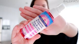 Heritage Store Rosewater Glycerin Facial Toner Review [upl. by Annhoj]