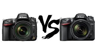 Nikon D610 vs Nikon D7200 [upl. by Evangelin226]