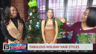 Fabulous Holiday Hair Styles 10am [upl. by Ifill]