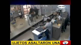 Asaltaron sucursal de Unión Fenosa en Managua [upl. by Liddie]