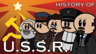 The Animated History of the USSR [upl. by Ennaitsirk]