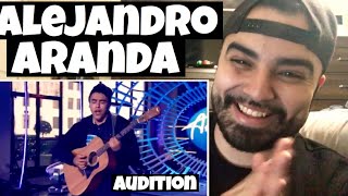 Reacting to Alejandro Aranda Audition On American Idol [upl. by Latreece7]