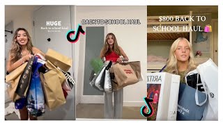 Back to School Haul  TikTok Compilation [upl. by Analah]