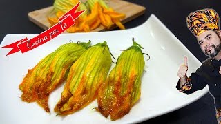 Fiori di Zucca Ripieni al Forno  Ricette Estive [upl. by Skelton]