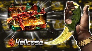 HELLCASE KASA AÇILIMI HELLCASE CASE OPENİNG  HELLCASE PROMO CODE 2024 [upl. by Eillat]