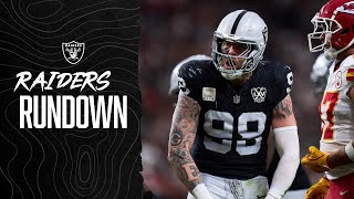 A RaidersBengals Week 9 Preview  Raiders Rundown  NFL [upl. by Dowd]