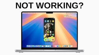 How to FIX iPhone Mirroring Not Working on Mac [upl. by Alfonso]