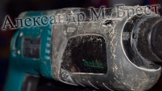 Болезнь Makita HR 2470 \ Перестал включаться перфоратор 2470 \ Подгорели контакты \ maintenance tool [upl. by Rotsen294]