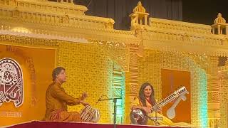 Roopa Panesar on Sitar and Anindo Chatterjee on Tabla at Dover Lane Music Conference [upl. by Nylahsoj]