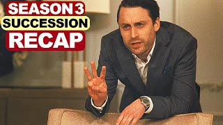 Succession Season 3 Recap  HBO Series Summary Explained  Must Watch Before Succession Season 4 [upl. by Ilrebmik]