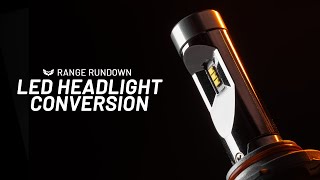 Range Rundown  STEDI™ LED Headlight Conversion [upl. by Karrie]