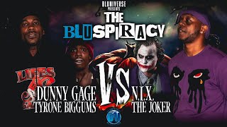 Tyrone Biggums VS The Joker Dunny Gage VS NIX TheBluspiricy23 [upl. by Gnahk]