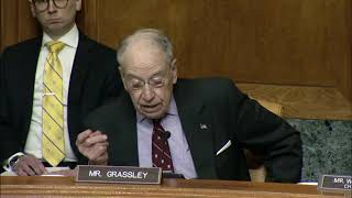 Grassley Questions OMB Director at Budget Committee Hearing [upl. by Yecnay431]