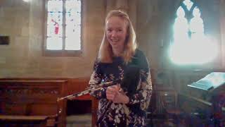 2021 Pipers Weekend  Saturday Lunch Concert Alice Robinson on Northumbrian Smallpipes [upl. by Anikehs]