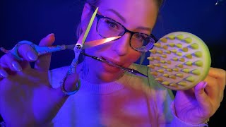 Can’t Sleep Try This ASMR Trigger  Comb Splitting [upl. by Ujawernalo534]