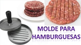 Utensilios De Cocina Para Hacer Hamburguesas Perfectas [upl. by Sineray]