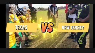 D1 ALL AMERICAN BOWL TEXAS VS NEW JERSEY 10U SEMI FINALS 1913 FIRST HALF [upl. by Ardeed]