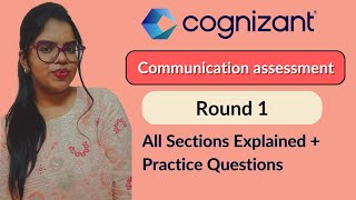 Cognizant communication assessment  How to clear  Watch now  Batch 2025 cognizant placement [upl. by Di]