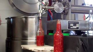 Hot Sauce Being Made And Bottled From The Hot Sauce Masters [upl. by Leahciam465]