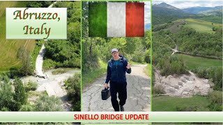 Abruzzo Bridge Rebuild Update  We Bought a House is Abruzzo Italy [upl. by Nylarak]