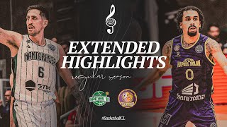 Nanterre 92 v Hapoel Netanel Holon  Full Game Highlights  BasketballCL 202425 [upl. by Adliw]