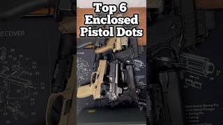 Top 6 Enclosed Pistol Red Dots pistoloptics reddot carryoptics concealcarry dotsight optics [upl. by Aitercul]