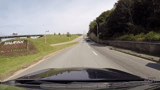 Highway 111  MacKay Bridge Halifax amp Dartmouth NS Time Lapse [upl. by Reba]