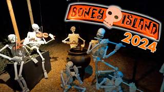 Boney Island Halloween Exhibit Transforms Los Angeles [upl. by Meingolda]