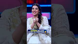 Hareem Farooq Ko Shadi Ka Proposal 💕  shorts tabishhashmi hareemfarooq [upl. by Aztirak]