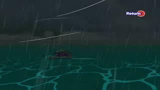 A Rainy Night over the Island Waves from Zelda The Wind Waker [upl. by Aitnecserc]