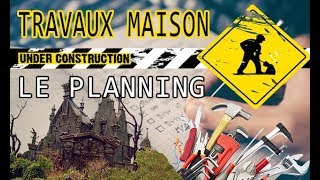 🏠 TRAVAUX AVANT EMMÉNAGEMENT  LE PLANNING [upl. by Naivat]